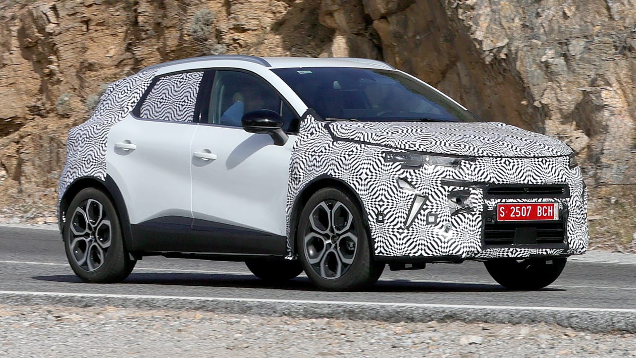 New Renault Captur Facelift Spied Auto Express